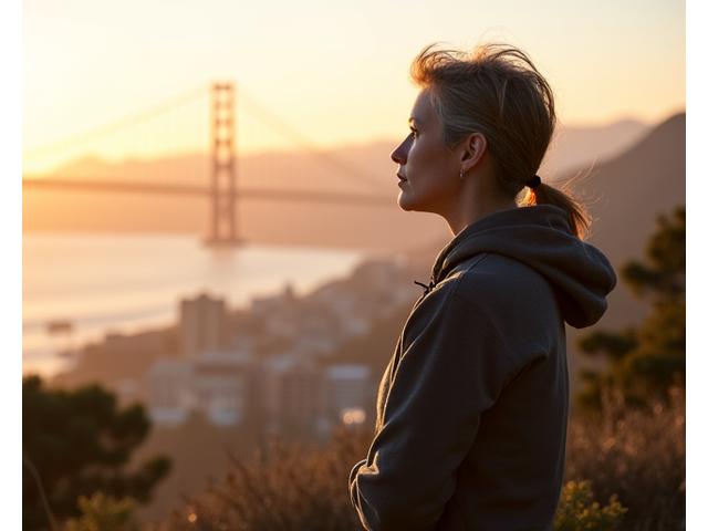 A person contemplating their health journey, symbolizing the inspiration behind VitaSpoke.