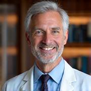 Portrait of Dr. Marcus Thorne, a geriatric specialist.