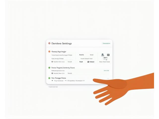 Illustration of a user interface with privacy settings and data control options.