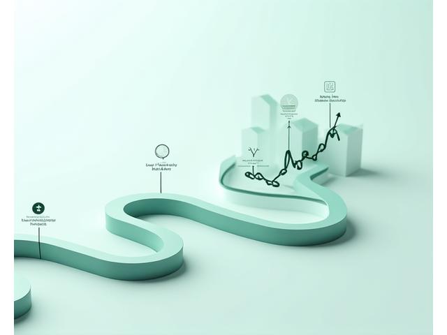 Illustration of a personalized coaching journey timeline with milestones and user avatars